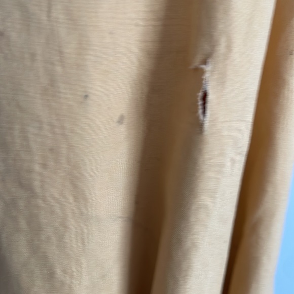 Vintage Ysl 90s windbreaker hidden hood yellow and blue George Constanza - Picture 8 of 8